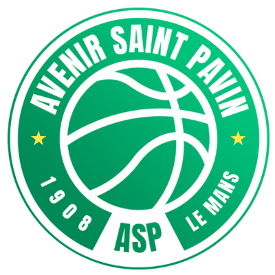 Logo - Avenir Saint Pavin - Club de basketball au Mans